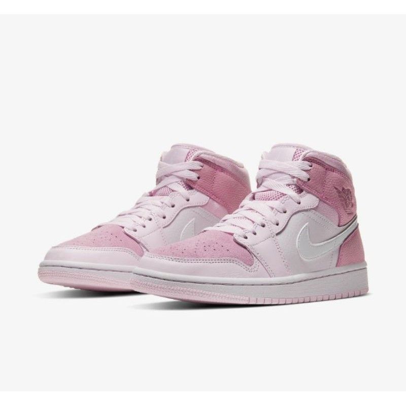 pink jordans 1 high