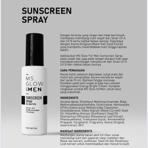 Sunscreen Spray Men Ms Glow