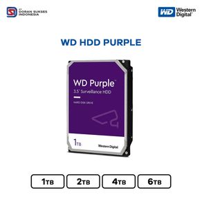 Hardisk Wd Purple 1Tb Cctv