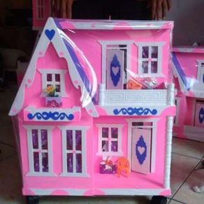 rumah boneka barbie besar