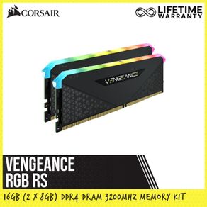 corsair vengeance rgb rs 16gb (8x2) ddr4 3200mhz [ram] - 8x2