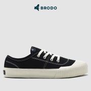 BRODO - Sepatu Vulcan Low Black WS