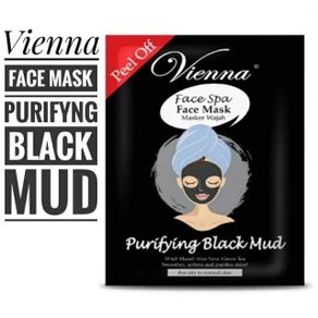 Vienna Purifying Black Mud Mask 15ml (Masker Lumpur Peel Off)