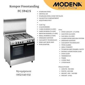 Kompor Freestanding Modena FC 5942 S