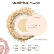 Wardah Colorfit Mattifying Powder 15 g - Bedak Tabur