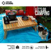 Meja camping lipat / meja piknik portable / meja camping outdoor