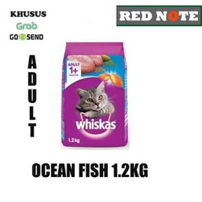 Whiskas Ocean Fish 1.2KG ( Grab/Gosend )