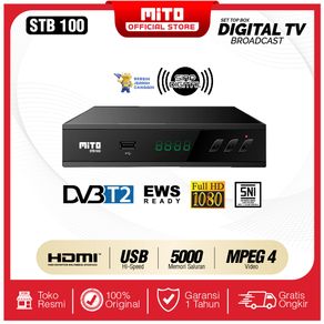 MITO Set Top Box Digital TV Broadcast STB100 Full HD