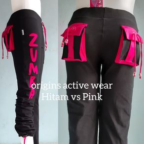 Bisa COD/Celana Senam Panjang Zumba Katun Spandex Super