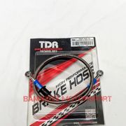 selang rem belakang tdr black carbon r15-r25-satria fu-ninja 250-gsx - silver