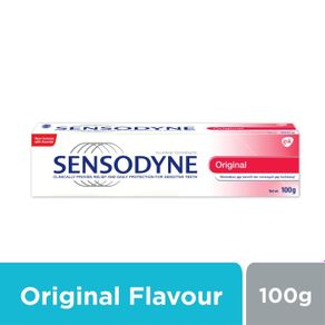 sensodyne pasta gigi original (merah) 100 gr