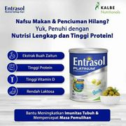 entrasol platinum 400gr - coklat