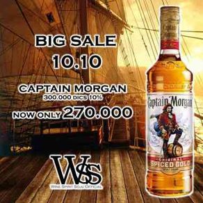 Pilihan captain morgan original spiced gold small pack ...