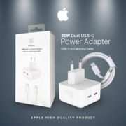 charger iphone original | 35W Adaptor Kepala Charger Dual USB Type C Fast Charging untuk iPhone11 12 13 14