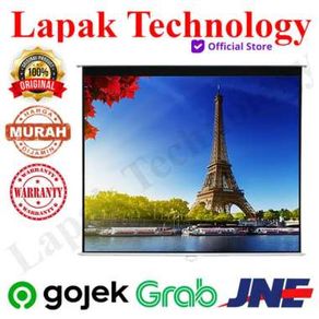 Layar Proyektor Manual Screen Projector