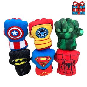 Boneka Boxing Gloves / Sarung Tinju Superhero - Captain / Ironman / Hulk / Spiderman / Superman