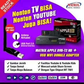 Free Ongkir Set Top Box Matrix Apple Dvbt2 Digital Smart Youtube