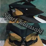 cover batok lampu depan headlamp ninja 250 fi new 2018 hitam Original