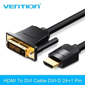 KABEL HDMI TO DVI-D 24+1 PIN VENTION 1.5 METER - 10 METER - ABF