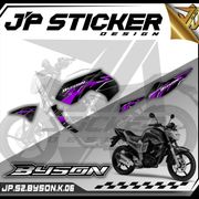 BYSON STICKER STRIPING BYSON KARBU STIKER MOTOR YAMAHA BYSON KARBU LIST VARIASI HOLOGRAM (JP.S2) 06