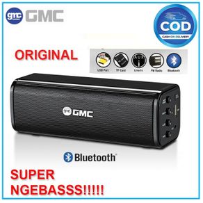 SPEAKER PORTABLE BLUETOOTH GMC 881A/GMC 881B Speaker Portable BLUETOOTH 20 RMS SUARA MANTAP