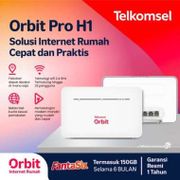 Telkomsel Orbit Pro H1 Modem WiFi 4G High Speed Bonus Data