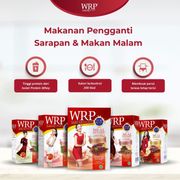 wrp meal replacement 324g (6 sachet) - coklat sereal