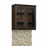 Lemari Gantung Kitchen Set 2 Pintu Kaca Elegan Colombia Series