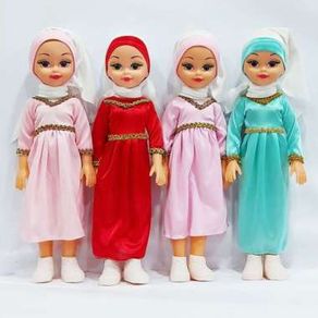 Mainan Anak cewek boneka Barbie hijab-jilbab