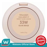 Wardah Colorfit Perfect Glow Cushion - 33W Olive Beige