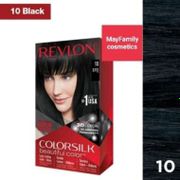 revlon hair color colorsilk, cat rambut black hitam