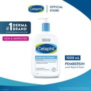 Cetaphil Gentle Skin Cleanser 1000ml Sabun Pembersih Muka untuk Skin Care Cocok Untuk Segala Jenis Kulit