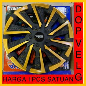 Dop Velg Tutup Cover Roda Ring 13 14 Gold Mobil Universal