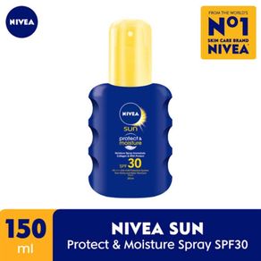 Nivea Sun Protect & Moisture SPF 30 Sun Screen / Sun Block Spray 150ml
