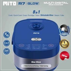 Mito Digital Rice Cooker R7 Glow 8 In 1 2 Liter