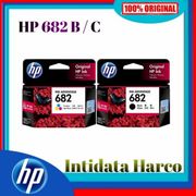 CARTRIDGE HP 682 Black / Color ORIGINAL 100% HP682 B / C Hitam Warna - Tricolor