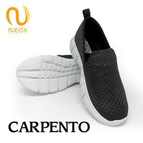 Sepatu Slip OnPria Neox by Ardiles  Ardiles Model Carpento Hitam Putih
