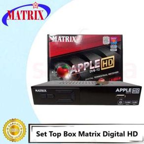 Set Top Box TV Digital HD DVB T2 Matrix Apple