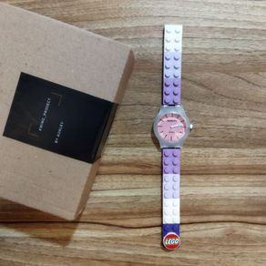 PROMO | Custom Jam tangan Swatch  | Strap Lego original | Brick watch | wanita