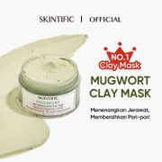 SKINTIFIC Mugwort Anti Acne Clay Mask 55 gr