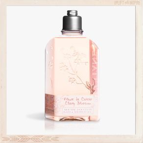 L'Occitane Cherry Blossom Bath & Shower Gel - 250ml