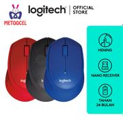 Logitech M331 Mouse Wireless Silent Plus nirkabel koneksi