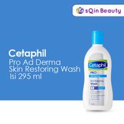 cetaphil pro ad derma skin restoring wash 295ml