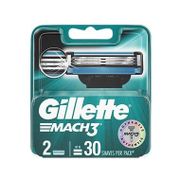 GILLETE MACH 3 CART ISI 2 PCS