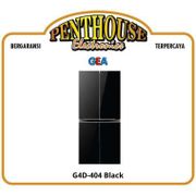 GEA Kulkas Side By Side Inverter 4 Pintu G4D-404 Black / G4D404