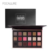 FA40 FOCALLURE 18 Colors Shimmer Matte Glitter makeup Eyeshadow Palette With mirror