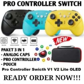 Pro Controller Nintendo Switch Wireless Stik Switch Controller Stik PC