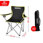 SPEEDS Kursi Lipat Camping Outdoor Foldable Chair Hiking Mancing Aksesoris Tenda Piknik Portable 031-49-50