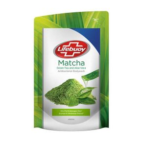 lifebuoy body wash matcha green tea refill 450 ml