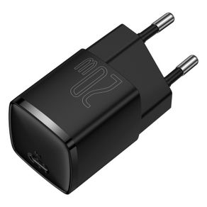 baseus kepala charger iphone pd 20w fast charging type-c output - hitam